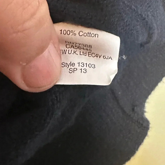 Men’s‎ XL navy blue J.Crew button cardigan - Picture 2 of 4